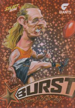 2016 Select Footy Stars - Starburst Caricatures #SB35 Cameron McCarthy Front